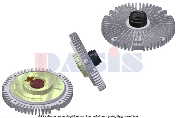 AKS DASIS Sajūgs, Radiatora ventilators 098012N